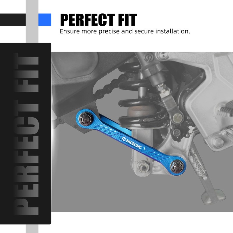 NICECNC Motorcycle 1.5IN/38MM Suspension Lowering Link Lowering Linkage Compatible with