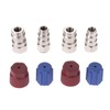 Aupoko 2 Sets R12 R22 to R134A Retrofit Valve Kit,