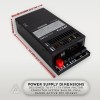 Apevia 400W Fully Modular Mini Itx Flex Atx Power Supply