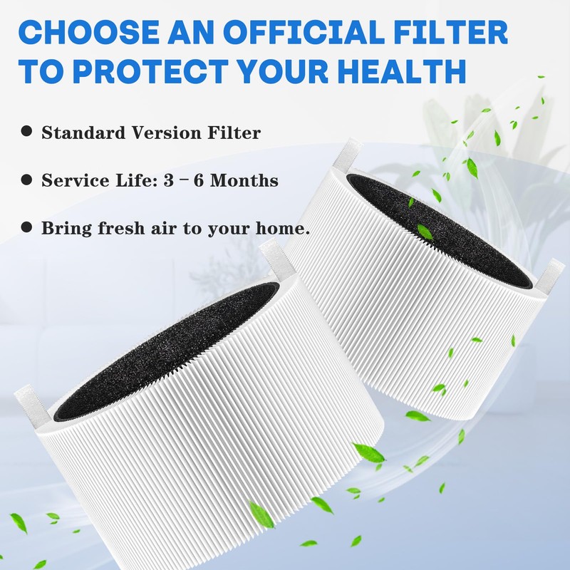 211i Max Air Filter Replacement Compatible with Blue Pure 211i