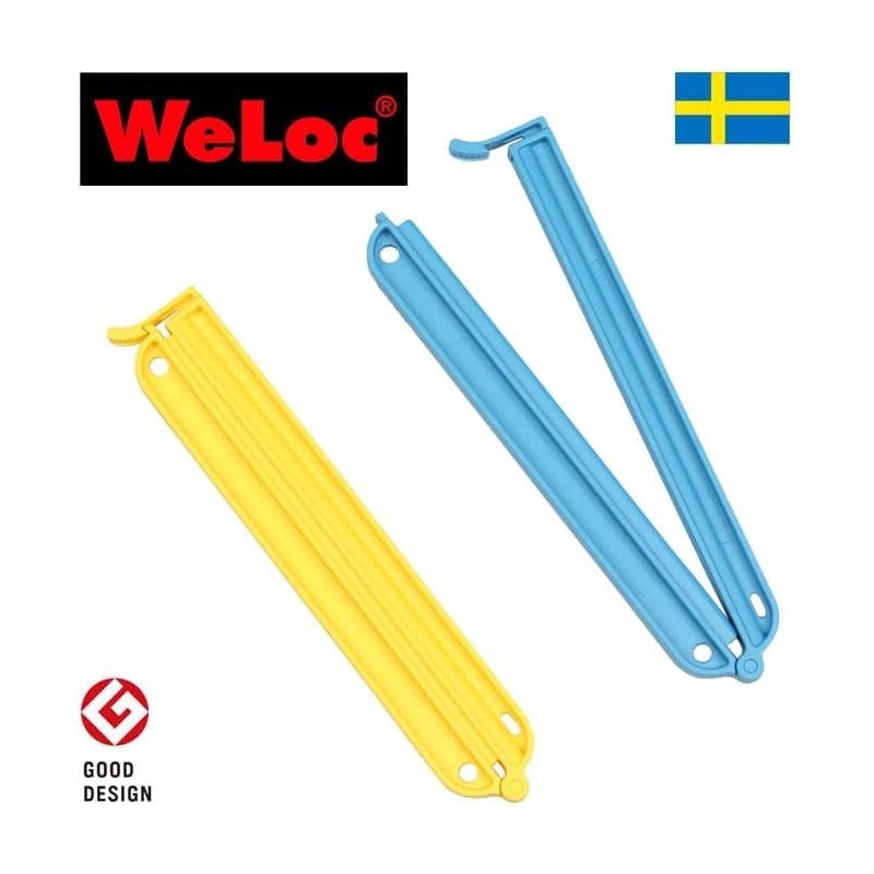 WeLoc CLIP-it PA150B2 5.9 inches (150 mm) x 2 Pack