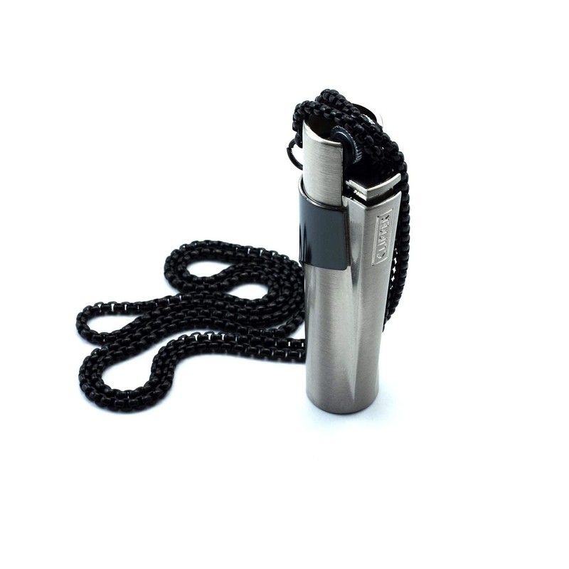 Kasher’s Lighter Necklace with Lighter Tool - Lightweight & Multipurpose