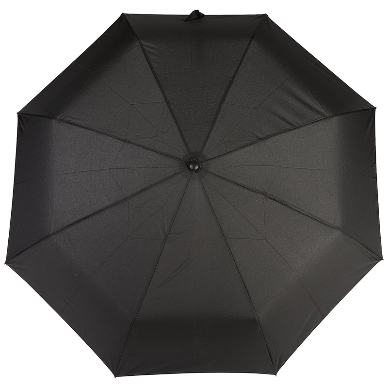 Korjo Folding Umbrella, Light, Perfect for Travel, Black