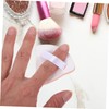 WOONEKY 4pcs Makeup Powder Puff Dual-use Wet Dry Sponge for