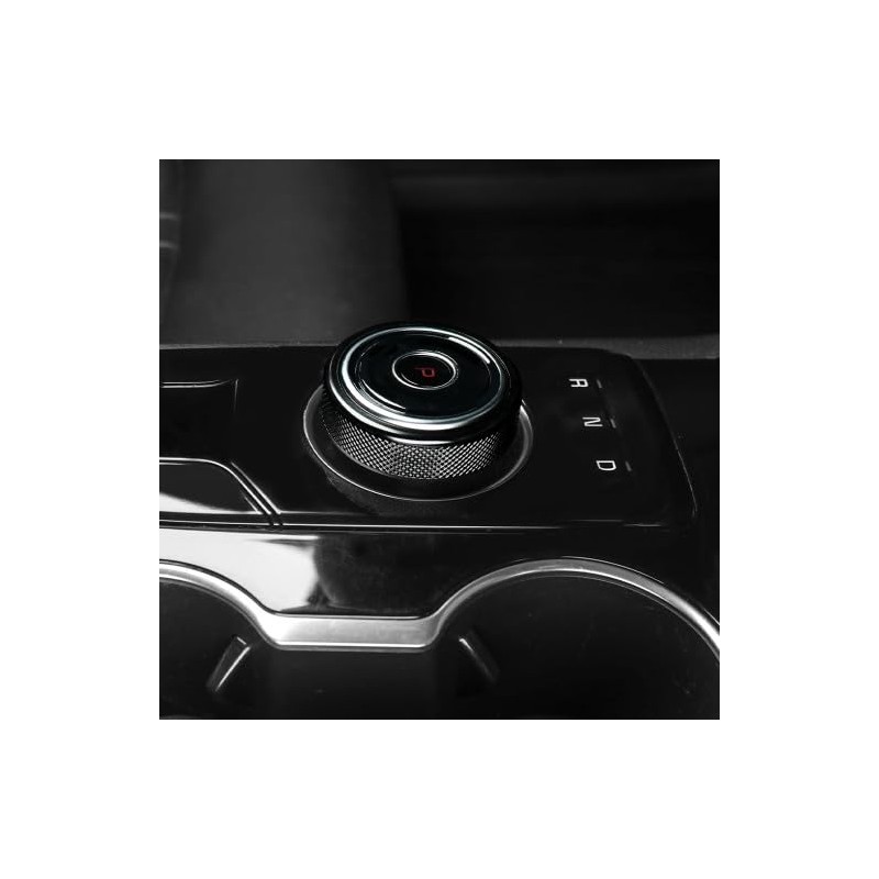 YOUTOOCAR Aluminium Alloy Gear Control Knob Cover Compatible with Kia