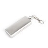 Audiophile Hip Flask Stainless Steel Bottle with Keychain Cap 2oz