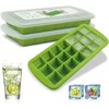 2PC Molde de Silicona para Hielo en 3D Molde,CREATESTAR Moldes