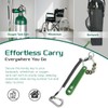 Oxygen Tank Key Fit Oxygen CGA870 Post Valves, ABS Oxygen