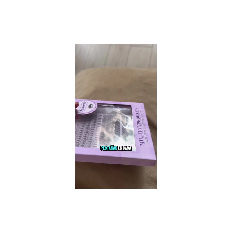 Kit de Extensiones para Pestañas B&Qaugen 3 en 1 con