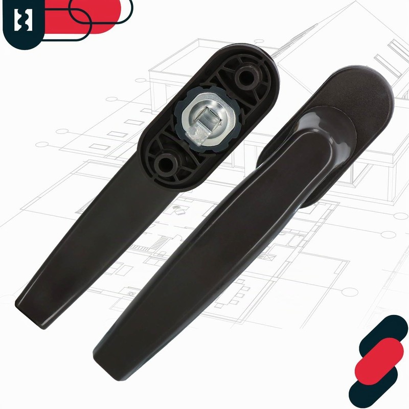 KOTARBAU Set di 5 maniglie per finestra – Maniglia per