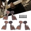 6Pcs Guitar Locking Tuners Tuning Pegs for Full Enclosed Electric