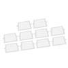 10pcs Disposable Hair Catchers Multipurpose Efficient Quadrate Waterproof Strong Adhesive
