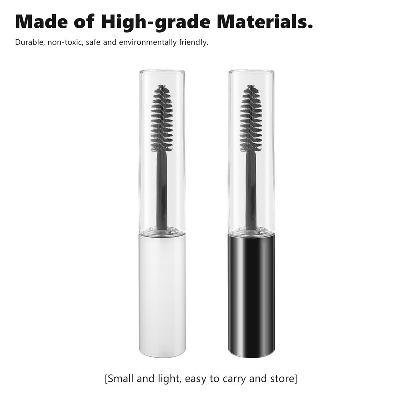 ALLY-MAGIC Empty Mascara Tube with Wand, Eyelash Cream Container Bottle