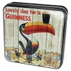 Guinness Gift Tin of Fudge with Toucan On Weathervane Design,