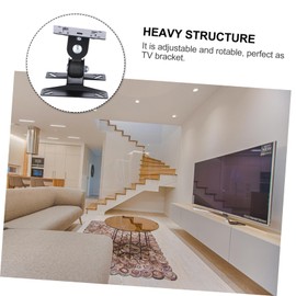MERRYHAPY 27 Inches LCD Tv Bracket by Rotatable and Stretchable Tv Hanger Compatible 75/100mm Hole Spacing Black