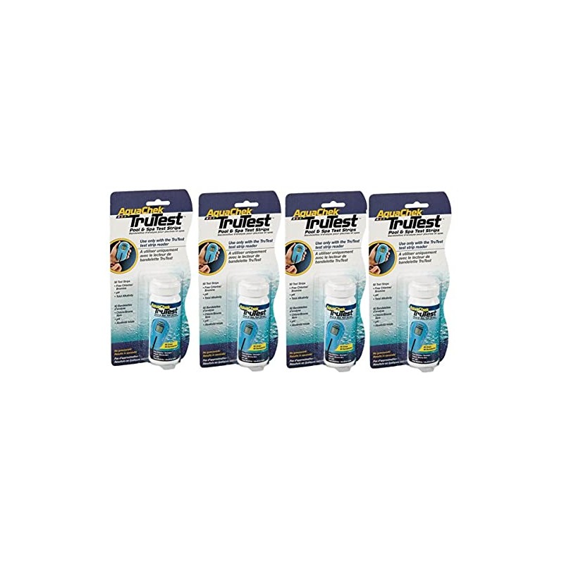 AquaChek TruTest Digital Test Strips Pack of 200 (4 Tubs