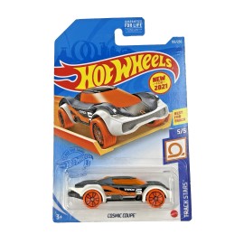 Hot Wheels Cosmic Coupe 135/250 Best For Track Black/Orange Track Stars 5/5