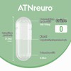 ATNreuro Gelatin Empty Capsules Size 0 (Pack of 100), Empty