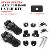 Seven Sparta Upgraded Locking Hood Latches for Jeep Wrangler JL/JLU