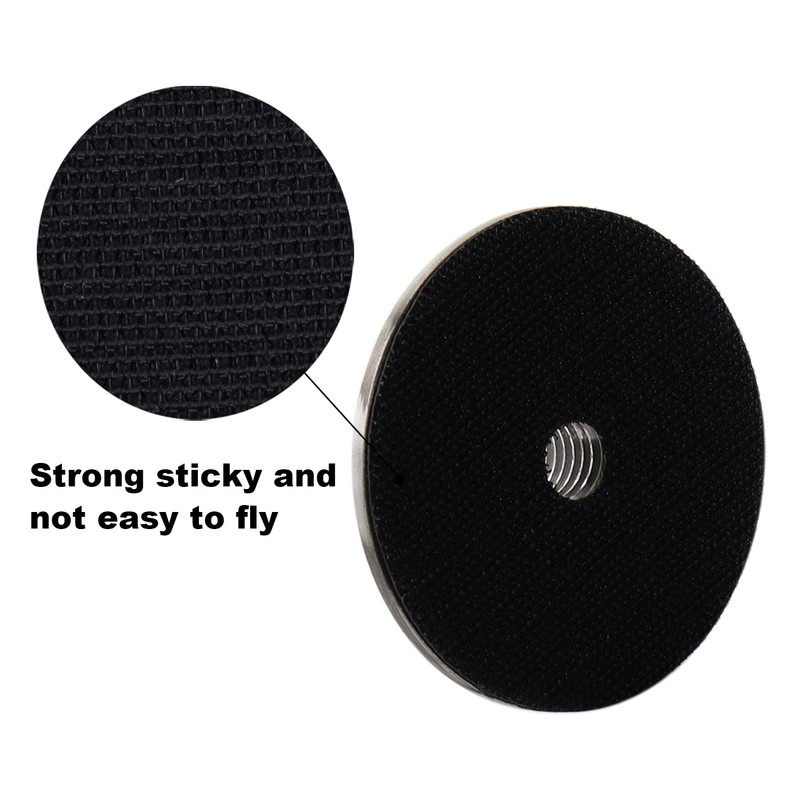 YDROWN Aluminium Backer Pad for Diamond Polishing Pad Holder Hook