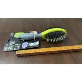 Unbranded Pet Brush Double Sided Dog Cat Hair Grooming Coat Comb Fur Cleaner Pin Bristle !