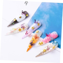 Outanaya 006a Nail Art Rhinestones Charm Set Variety of Nail Beauty Accessories for Manicure Decor for Salon Home Use Suitable for Natural and False