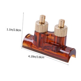 ifundom String Erhu Tuner Erhu Tuning Tool Erhu Parts Musical Instrument Accessories Erhu Accessories Erhu Tuning Erhu Clip Erhu Fine Tuner Plastic Brown