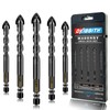 5 Pcs 9/16" Masonry Concrete Drill Bit Set for Tile