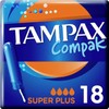 Tampons Multipack Tampax Compak Super Plus | with Applicator |