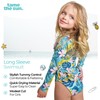 Tame the Sun Long Sleeve Girls' Swimsuit - Rash Guard