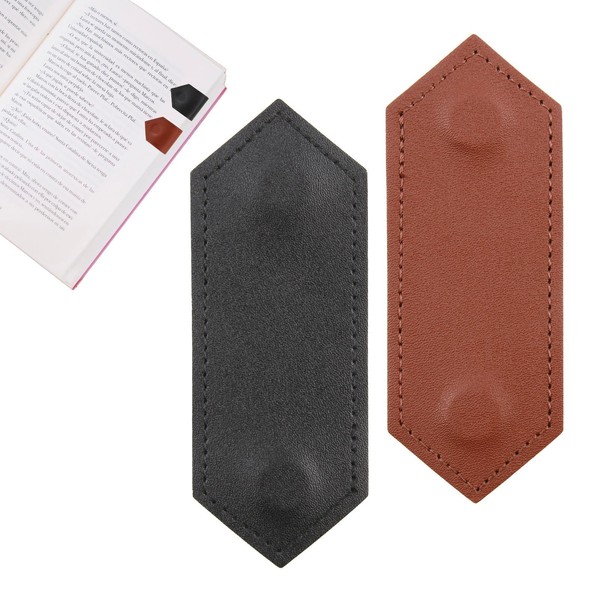 Pack of 2 Magnetic Bookmarks, Personalised Bookmarks, Book Clips, Retro