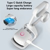 Professional Heated Eyelash Curler 3 Gears Temperature Adjustable Rechargeable Electric