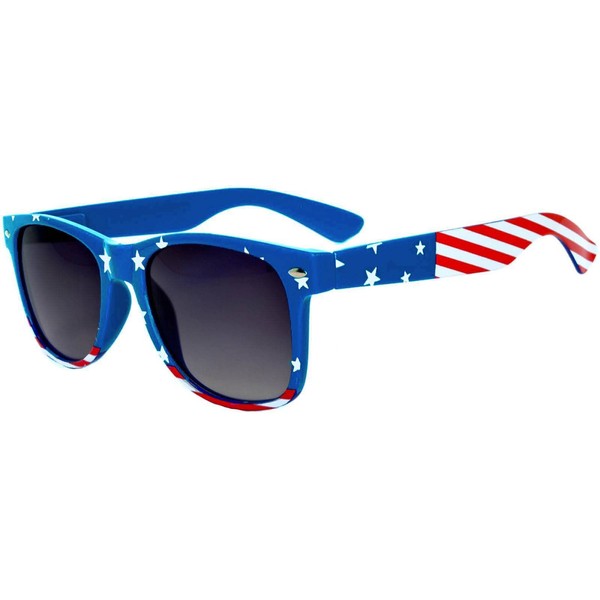 Kids American Flag patriotic 4th of july Polarized Lens Sunglasses
