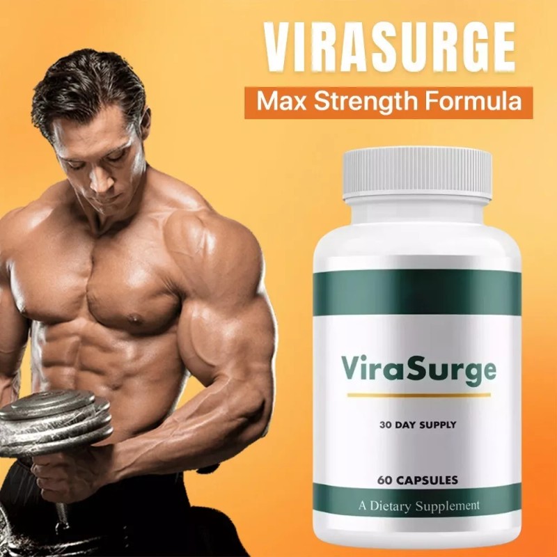 (2 Pack) ViraSurge Advanced Performance, ViraSurge Max Strength (120 Capsules)