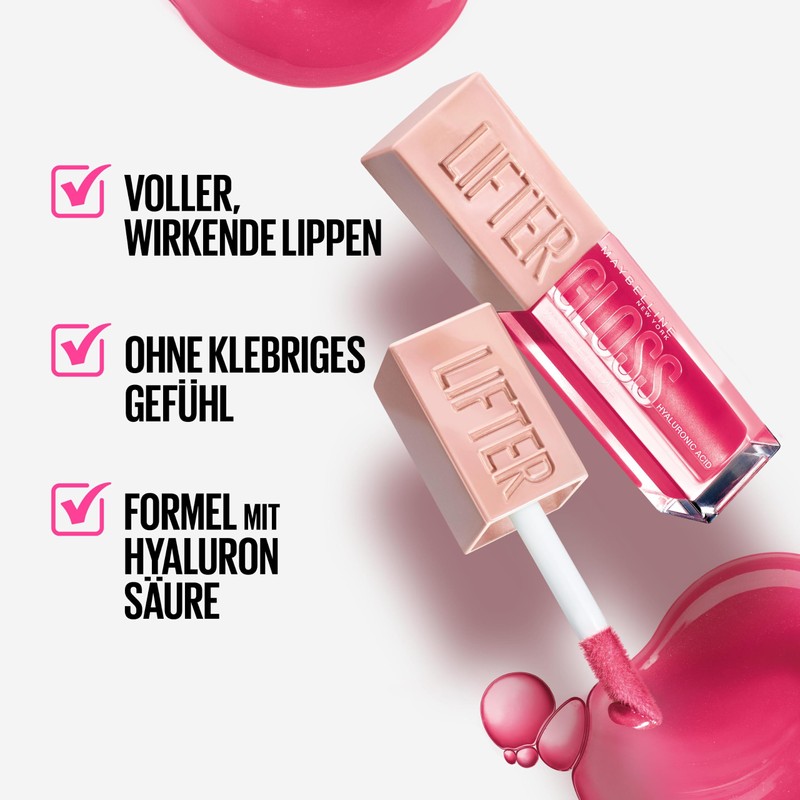 Maybelline New York Glossy Lip Gloss for Fuller Looking Lips,