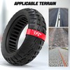 1PZ MI0-J2R 10x2.70-6.5 Solid Tire 70/65-6.5 Tire Replacement for Segway