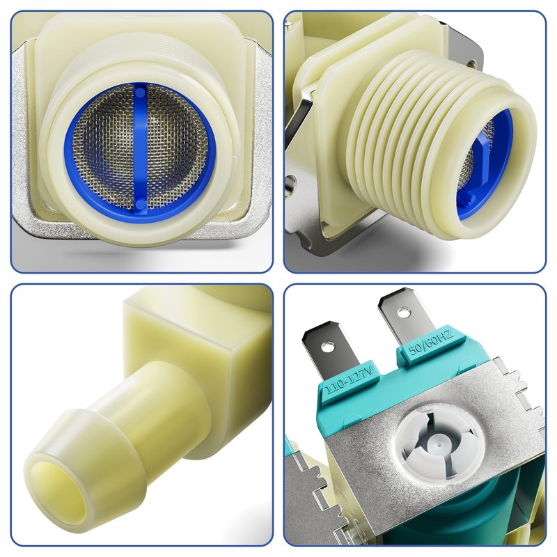 5220FR2008F Water Inlet Valve and Dispenser Valve Replacement for kenMore