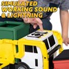 Extra Large Garbage Truck Toy Set With Sound And Light,