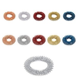 Combination Mix Bag 3 | ArthroRoller TS, Intense and Hand | Massage Rings Yin Yang - for Finger Massage or Toe Massage | 11 Rings