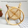 Plant Stand Flower Pot Rack Rattan Minimalist Stable 9.4in Diameter
