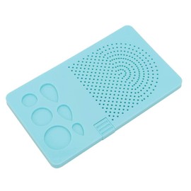 Quilling Board with 20 Pins, Grid Guide Quilling Board Paper Winding Disc Quilling Template for Paper Quilling Strips(Blue)