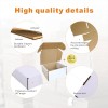 CH-BOX 50 Pack White Indestructo Shipping Mailers With Thank You