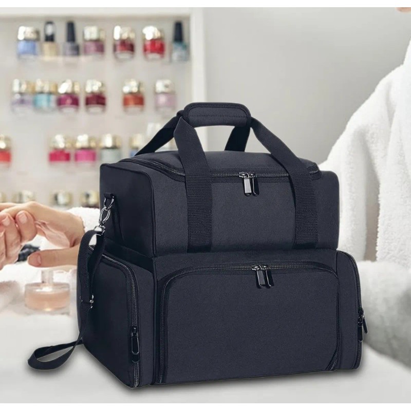 Caja De Almacenamiento De Esmalte De Uñas Bolsa De Cosmético