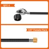 Bbcuepro 12FT QCC1 Low Pressure Propane Regulator and Hose -