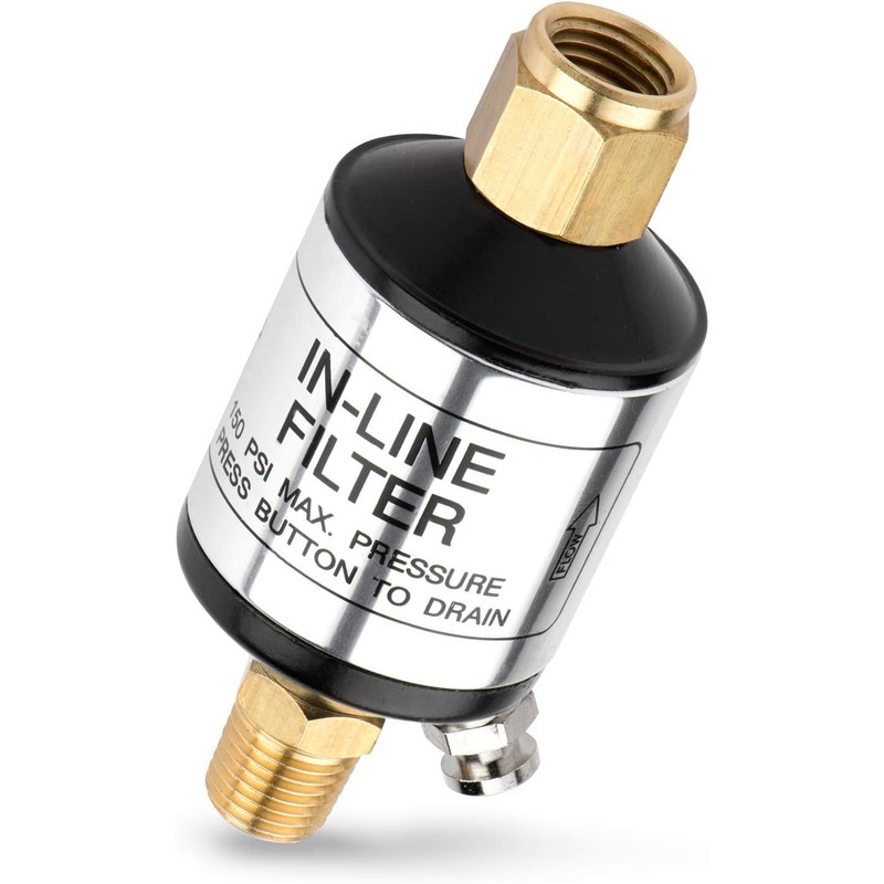 NEIKO 30253A Water and Oil Separator for Air Line, 2