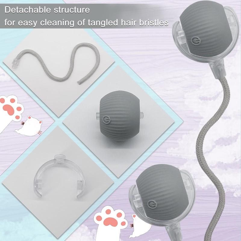 Interactive Cat Dog Toy Ball: Indoor Small Automatic Moving Smart