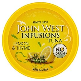 John West Tuna Infusions with Lemon & Thyme 80g - Pack of 2