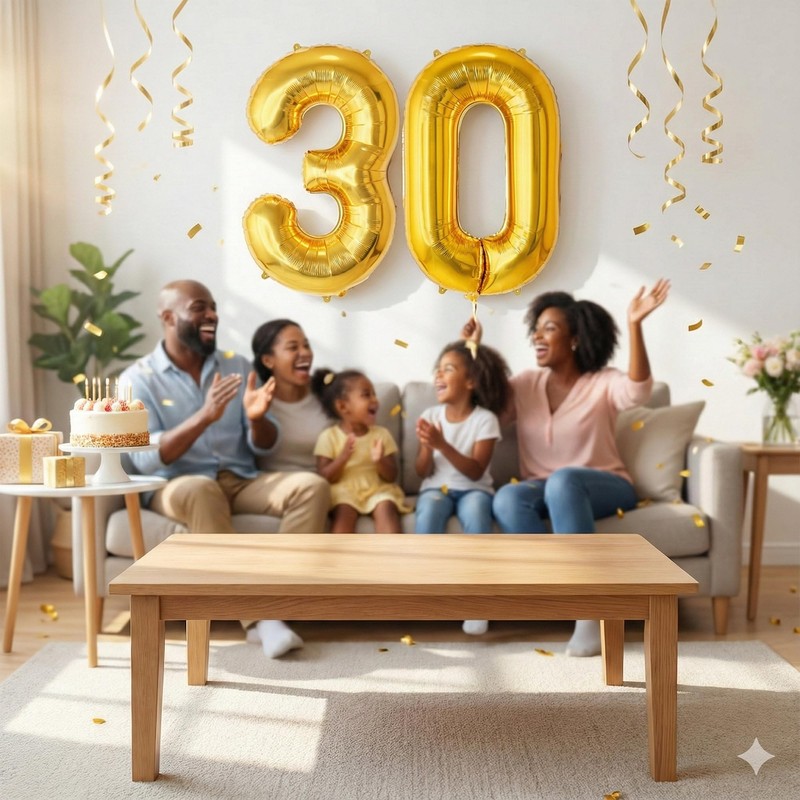 FUNFEST Palloncini 50° Compleanno Oro – Gigante 100cm