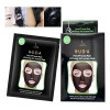 Mascarillas Facial Peel Off Carbón Activado Puntos 100pzs
