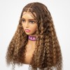 Ombre Braided Wigs for Black Women 200% Density Glueless Wigs